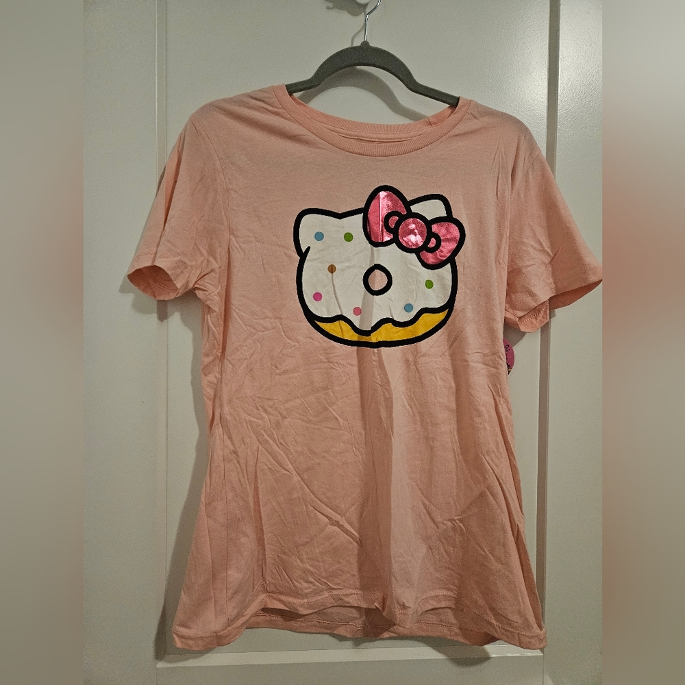 Hello Kitty Cafe Pink Short Sleeve Tee